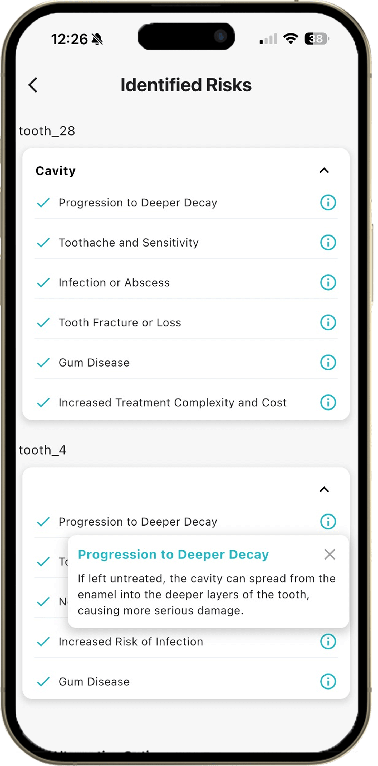 Proactive Risk Indicators
